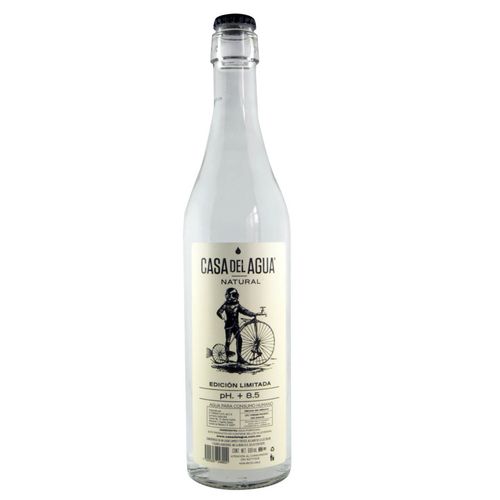 Agua Natural Casa del Agua Botella de vidrio 600ml
