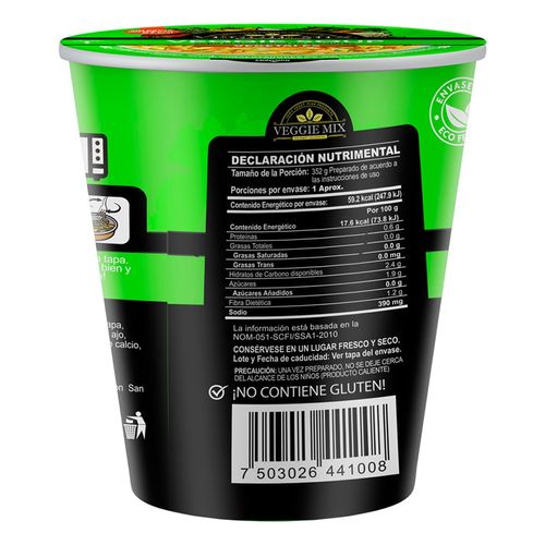 Sopa Veggie Mix Verduras Instantanea 30g