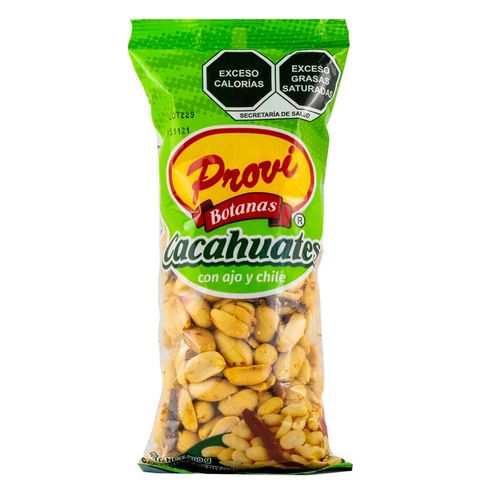 Cacahuates Provi Ajo Y Chile 200g.