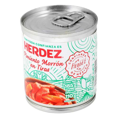 Pimiento Morrón Herdez En Tiras 185g