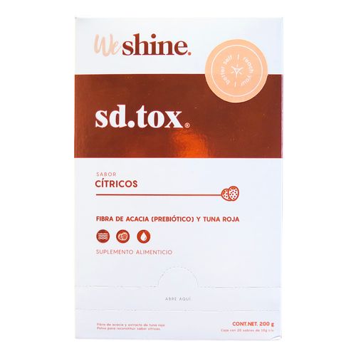 Suplemento Alimenticio We Shine Fibra Acacia y Tuna Roja Salud Intestinal 200g
