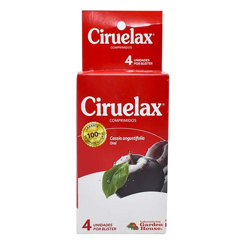 Ciruelax Blíster 480mg Comprimidos 25x4 Unidades