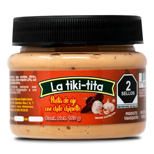 Pasta Ajo Tiki tita Chipot. 150g