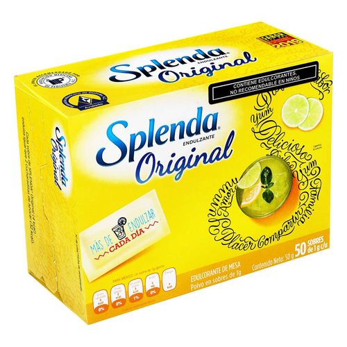 Endulzante Splenda Sucralosa 50g