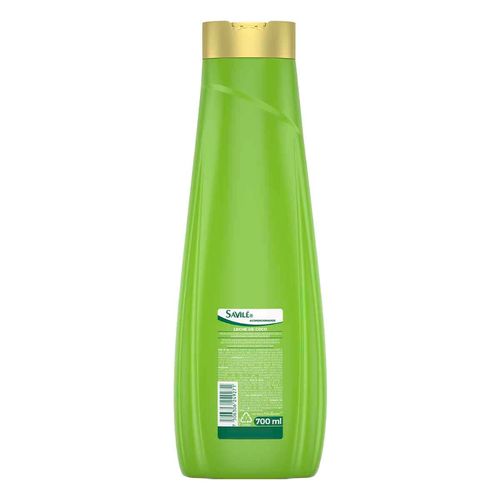 Acondicionador Savilé Leche de Coco y Sábila 700ml