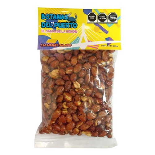 Cacahuates Salados Del Puerto 200g