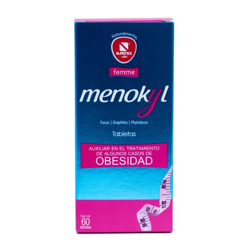 Tabletas Menokyl Caja con 60 Tabletas