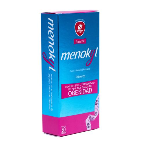 Tabletas Menokyl Caja con 60 Tabletas