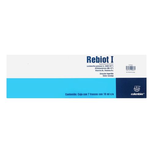 Suplemento Alimenticio Rebiot I / 7 Frascos de 10ml c/u