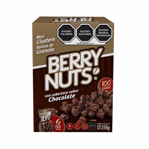 6Pack Snak Berry Nuts Chocolate 150g