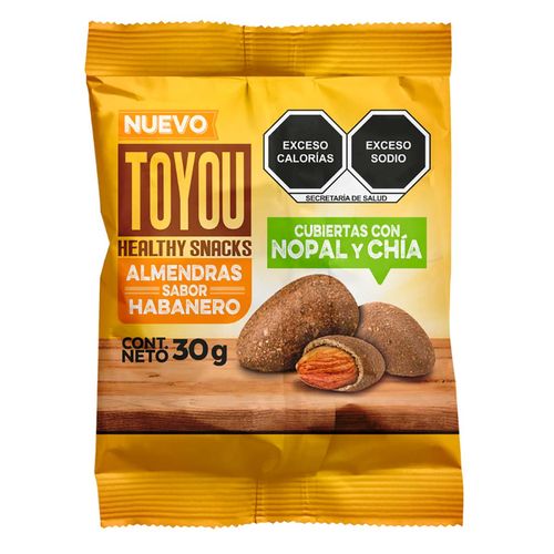 Almendras Toyou Habanero 30g