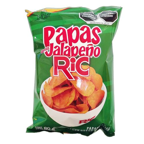 Papas RIC Jalapeño 80g