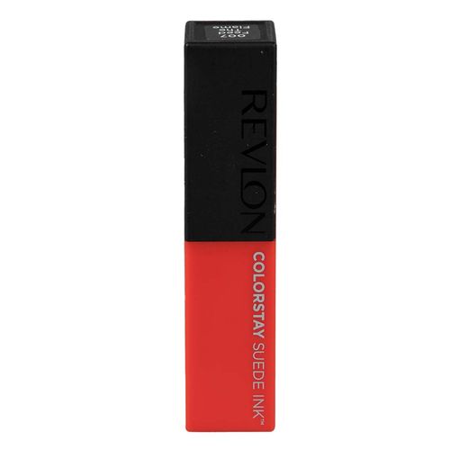 Lápiz Labial Revlon ColorStay Suede Ink tono 007 Feed The Flame