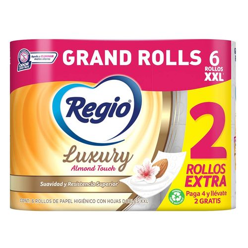 Papel Higiénico Regio Almond Touch