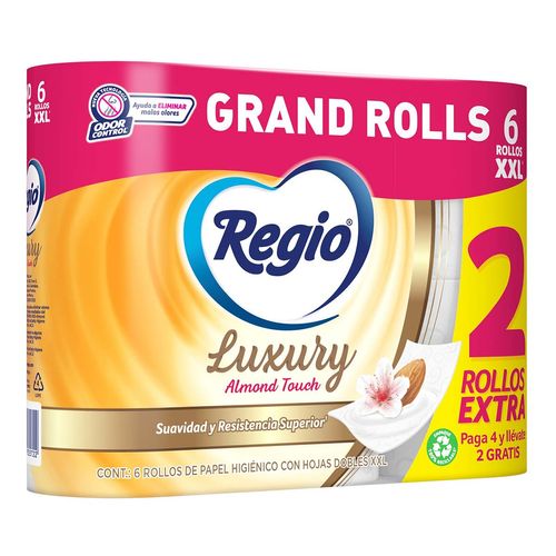 Papel Higiénico Regio Almond Touch