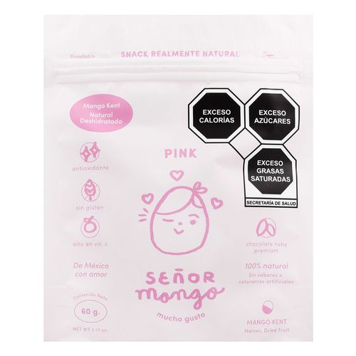Snack Señor Mango Mango Pink 60 Gr