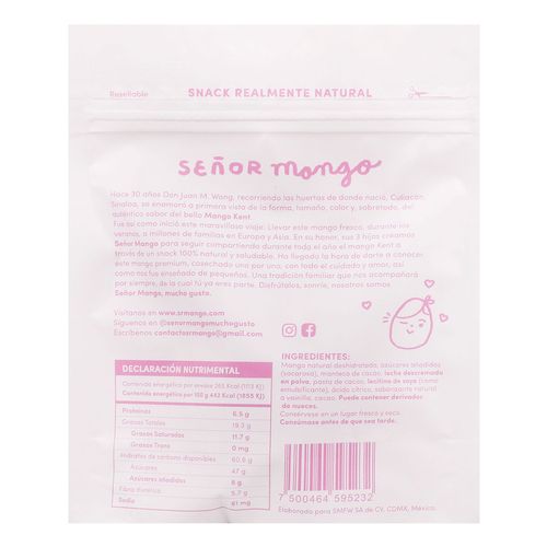 Snack Señor Mango Mango Pink 60 Gr