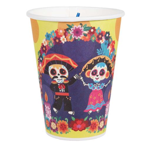Veladora Cartón Home Line Calavera 12oz