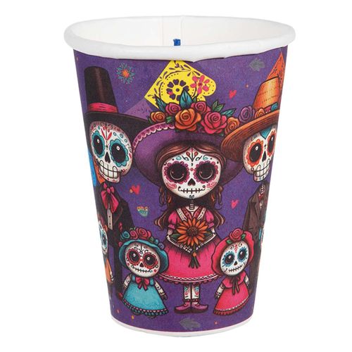 Veladora Cartón Home Line Calavera 12oz