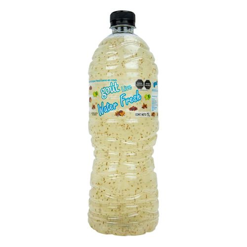 Agua Saborizada Gout Live Sabor Limón con Chía 1L