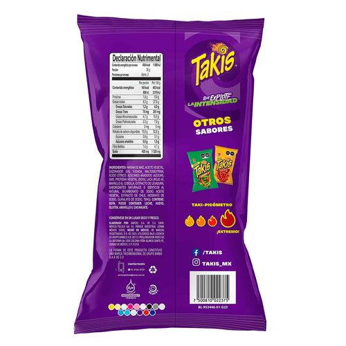 Botana Takis Fuego 94g