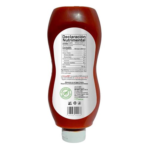 Cátsup Nbf Endulzada Jarabe Agave 520g
