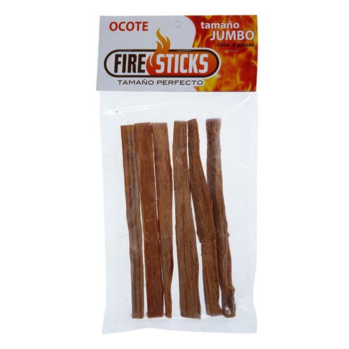 Ocote Dixon Fire Sticks 6 Piezas