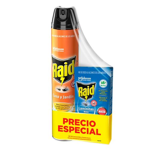 Insecticida Raid Aerosol 400 ML
