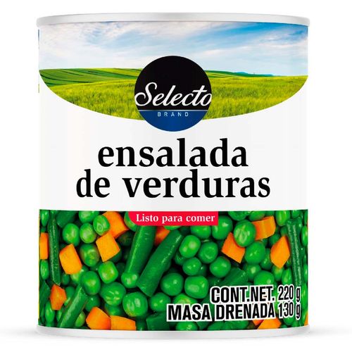 Ensalada Selecto De Verduras 220g