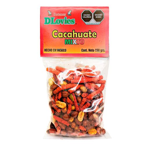 Cacahuates Dlovies Salado 150g