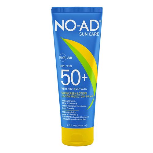 Protector Solar NO-AD SPF 50+ Sunscreen Loción 250ml