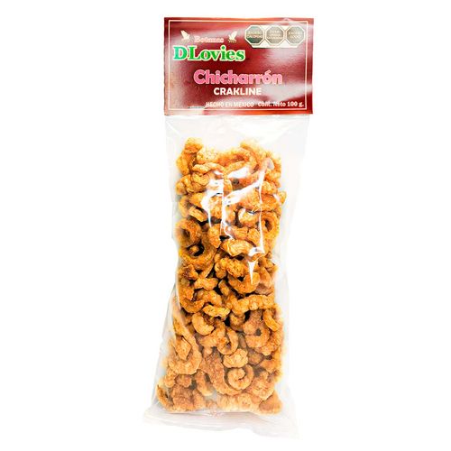 Chicharrón Dlovies De Cerdo 100g