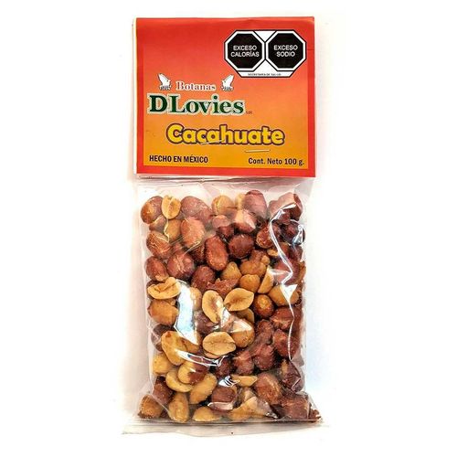 Cacahuates Dlovies Salado 100g