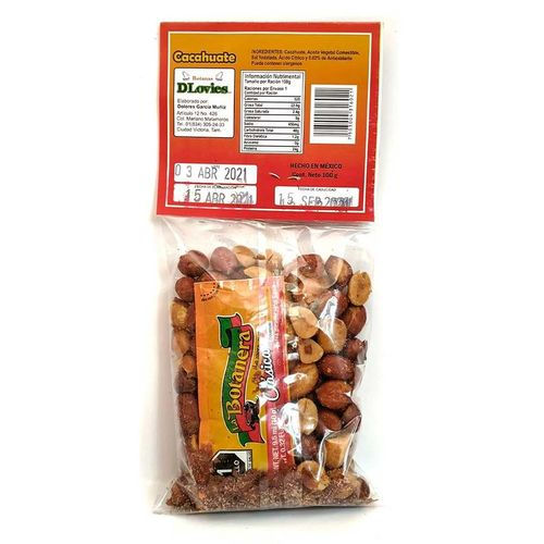 Cacahuates Dlovies Salado 100g