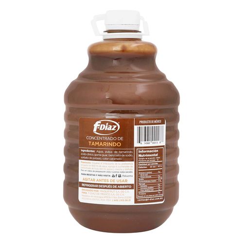 Jarabe F-Diaz Tamarindo 1L