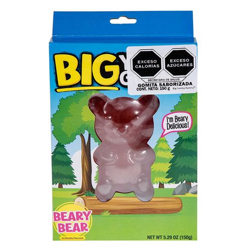 Gomita Big Yummy Gummy Oso 150g