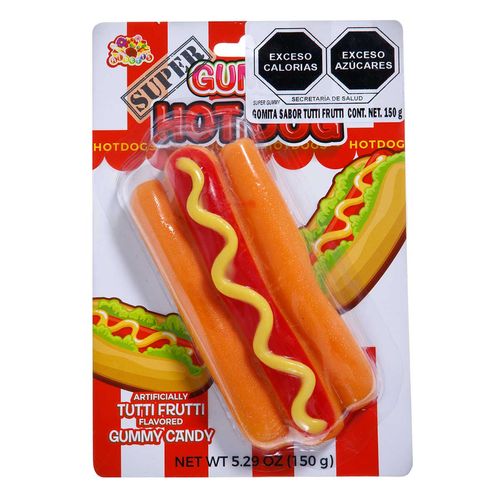 Gomitas Alberts Hot Dog Grande 150g