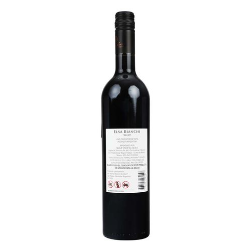Vino Tinto Elsa Bianchi Malbec 750ml