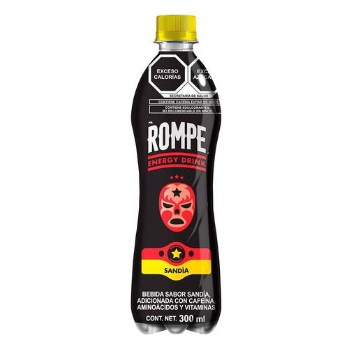 Bebida Energizante Rompe Sandía 300ml