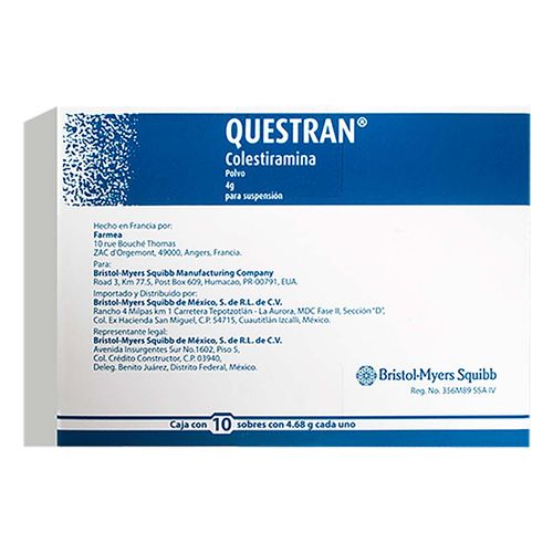 Questran Polvo Caja con 10 Sobres 4g