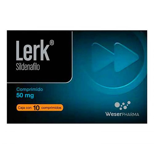 Cápsulas Lerk 50mg 10 Cápsulas