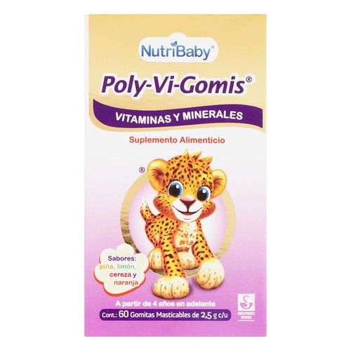 Suplemento Alimenticio Nutribaby Poly-Vi-G C/60