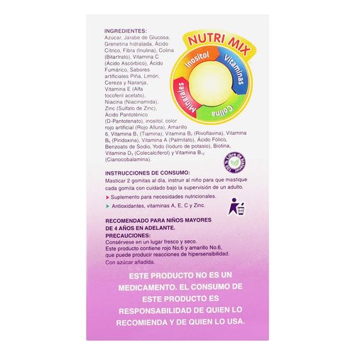 Suplemento Alimenticio Nutribaby Poly-Vi-G C/60
