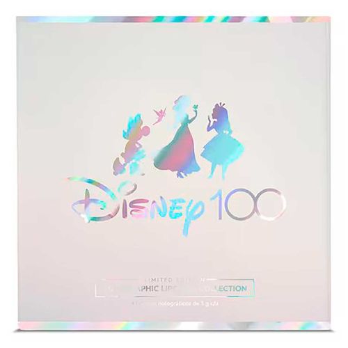 Set Lipgloss Disney Holographic Líquido 4 Piezas