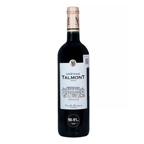 Vino Tinto Frances Château Talmont Bordeaux 750ml