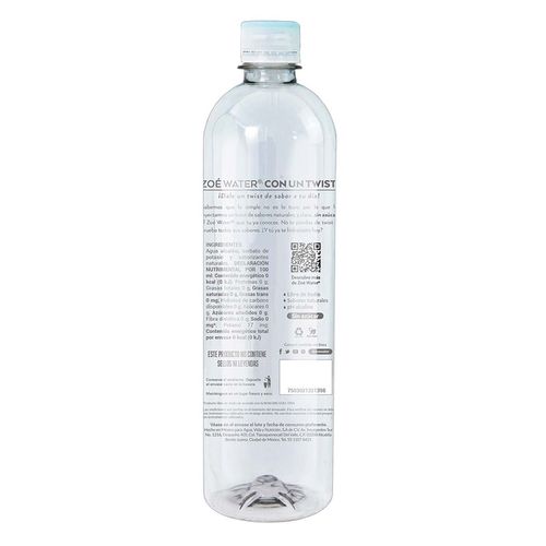Agua Alcalina Mandarina Zoe Water 500ml