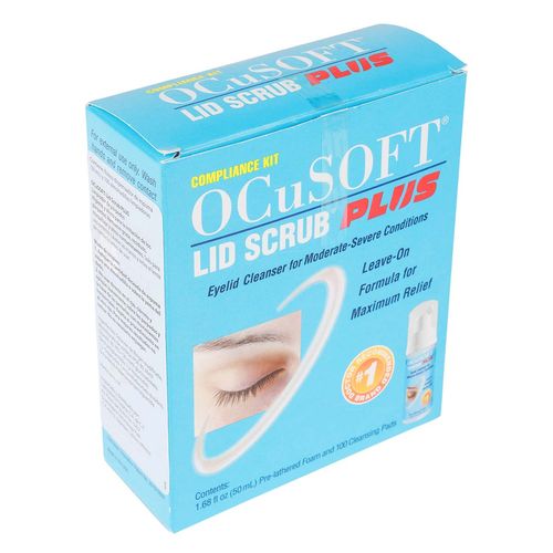 Limpiador de Párpados Ocusoft para Condiciones Moderadas-Severas 50ml