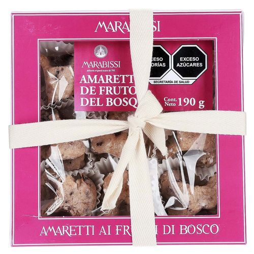 Galleta Marabissi Amaretto Frutos Bosque 190g