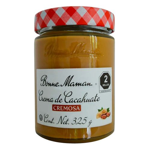Crema de Cacahuate Bonne Maman Cremosa 325g