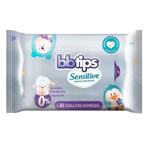 Toallas Húmedas Bbtips 30 Pz